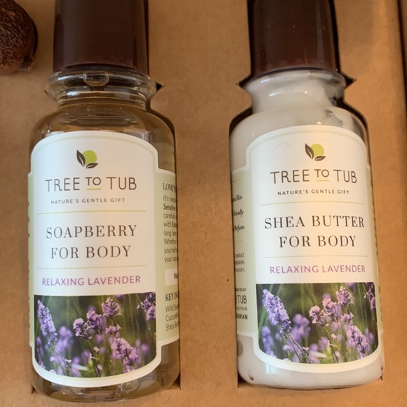 NEW Lavender Scented Soapberry Tree to Tub Set - Picture 4 of 6